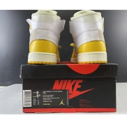 Jordan Powder Air White Off-White AQ0818-149 Yellow-Cone x 1 Dark NRG 0627